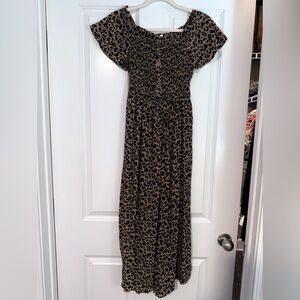 ODDY Animal Print Jumpsuit